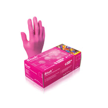 Load image into Gallery viewer, AURELIA BLUSH 2.8 Mil NITRILE POWDER FREE EXAMINATION GLOVES 200 PER BOX (£8.69 EACH) 10 BOXES PER CARTON £86.90 PER CARTON BUY 4 CASES (ANY SIZES AND MIXED) AND RECEIVE 1 CARTON OF 50 X 50ML INEOS HAND SANITISER FREE
