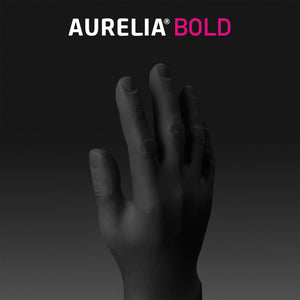 Aurelia Bold 5mil Nitrile Powder Free Examination Gloves - Black FREE INEOS OFFER