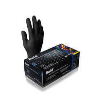 Load image into Gallery viewer, Aurelia Bold 5mil Nitrile Powder Free Examination Gloves - Black FREE INEOS OFFER

