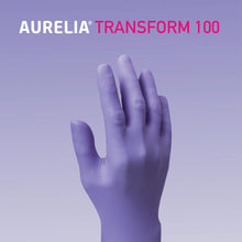Load image into Gallery viewer, Aurelia Transform 100 3.2mil Nitrile Powder Free Examination Gloves - ICE BLUE - FREE INEOS OFFER
